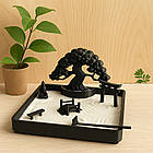 Японский дзен-сад для релакса и медитации • набор с песком и декором, фото 3