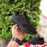 Чорні демісезонні текстильні чоловічі кросівки Nike Zoom Winflo чорні, фото 2