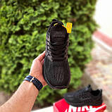 Чорні демісезонні текстильні чоловічі кросівки Nike Zoom Winflo чорні, фото 4