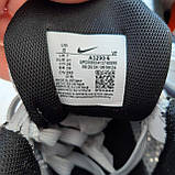 Сірі демісезонні текстильні чоловічі кросівки Nike Zoom Winflo світло сірі з чорним, фото 8