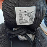 Чорні демісезонні текстильні чоловічі кросівки Nike Zoom Winflo чорні з білим, фото 8