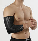 Налокітник спортивний SKDK компресійний фіксатор ліктьового суглоба, фото 2