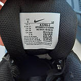 Чорні демісезонні текстильні чоловічі кросівки Nike Zoom Winflo темно сірі з червоним, фото 6