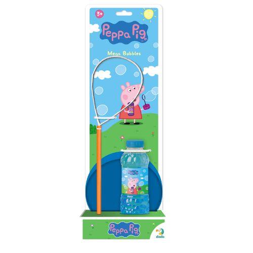 Бульбашки мильні "Mega Bubbles з тарілкою. Peppa Pig" Об’єм 450 мл, фото 1