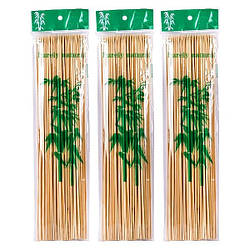 Бамбукові палички для барбекю та гриля X1-222, 30 см х 3 мм