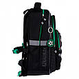 Рюкзак шкільний напівкаркасний Yes Football Time 14 л, фото 7