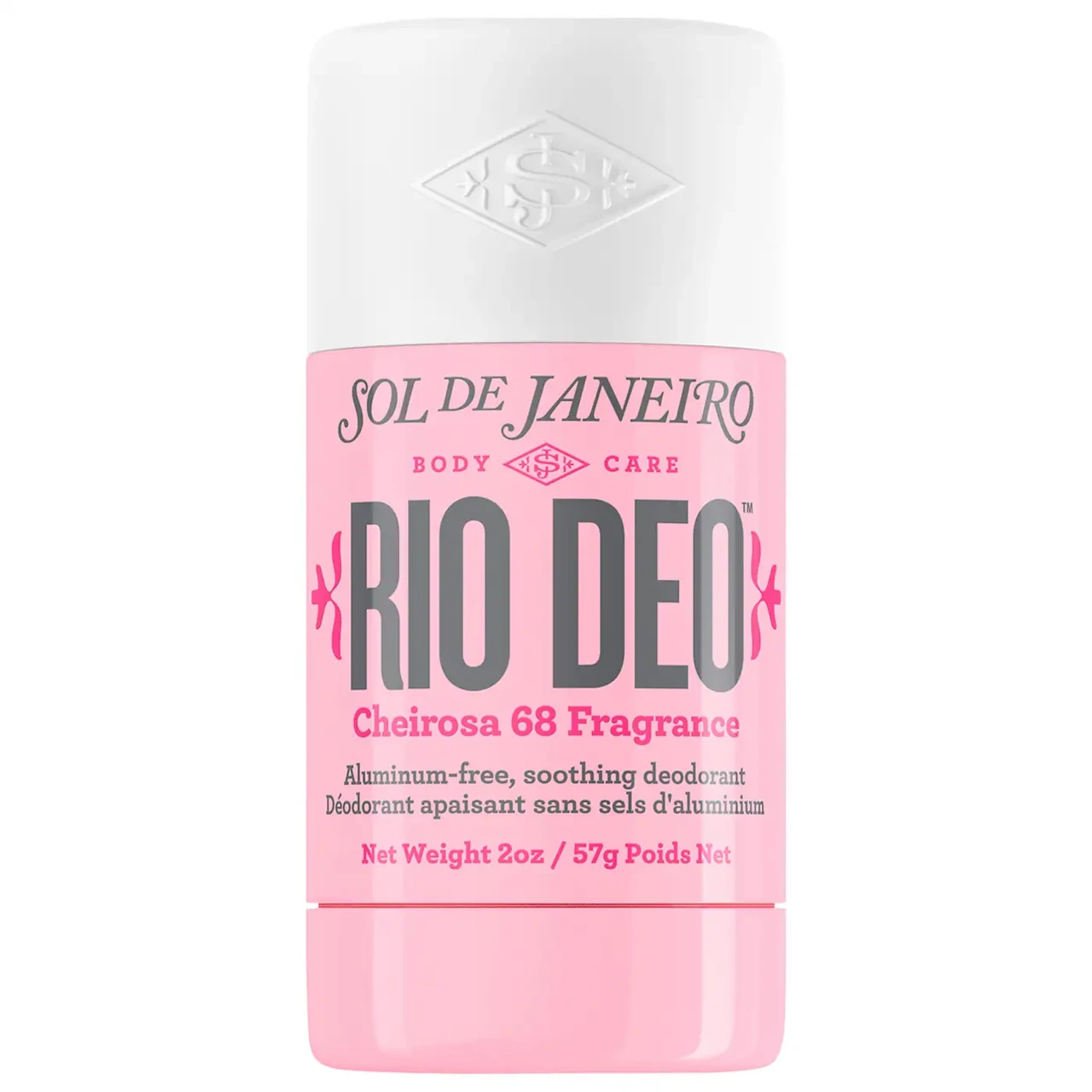 Sol de Janeiro Rio Deo - дезодорант без алюмінію з ароматом Cheirosa 68, захист без подразнень, 57 г, фото 1