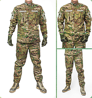 Костюм армійський мультикам ріпстоп (L - 3XL) Комплект польової форми тактичної військової чоловічої бойової WEST