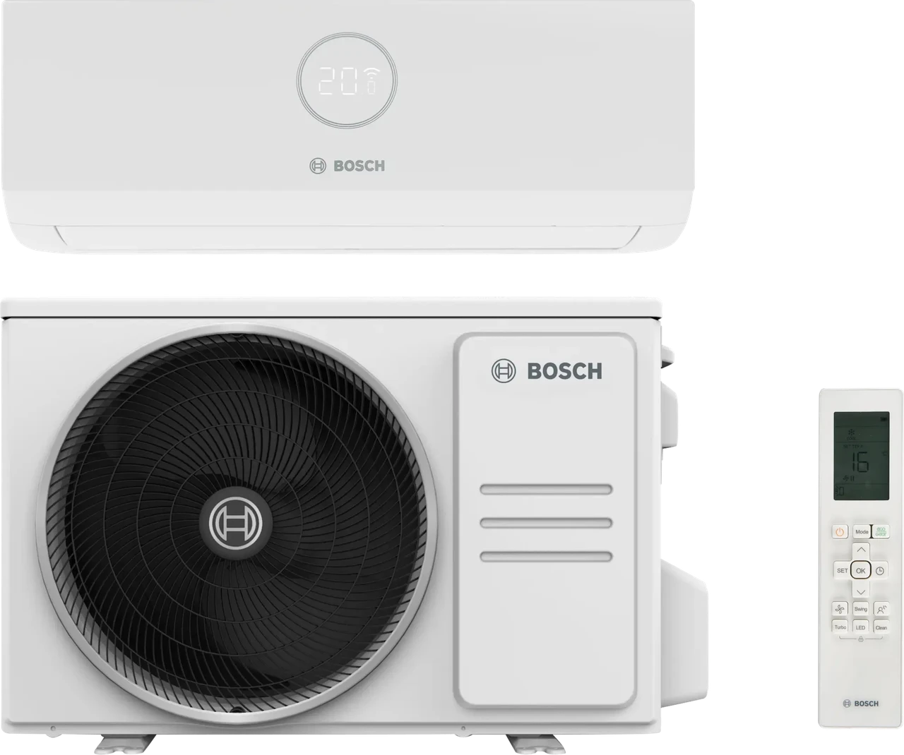 Інверторні спліт-кондиціонери  Bosch Climate 3000i  CL3000i-Set 53 WE (від 24 до 50кв.м)