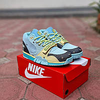 Голубі текстильні Чоловічі кросівки Nike Air Trainer 1 Sp Travis Scott