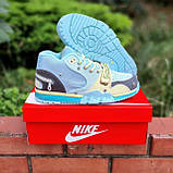 Голубі текстильні Чоловічі кросівки Nike Air Trainer 1 Sp Travis Scott, фото 2