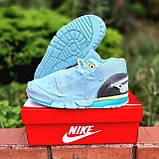 Голубі текстильні Чоловічі кросівки Nike Air Trainer 1 Sp Travis Scott, фото 3