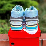 Голубі текстильні Чоловічі кросівки Nike Air Trainer 1 Sp Travis Scott, фото 7