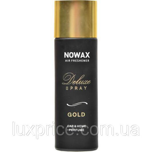 Ароматизатор повітря NOWAX Deluxe Spray 50ml - GOLD NX07748