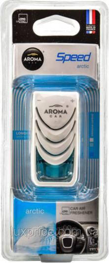 Ароматизатор на дефлектор Aroma Car Speed 7ml - ARCTIC блістер 92663