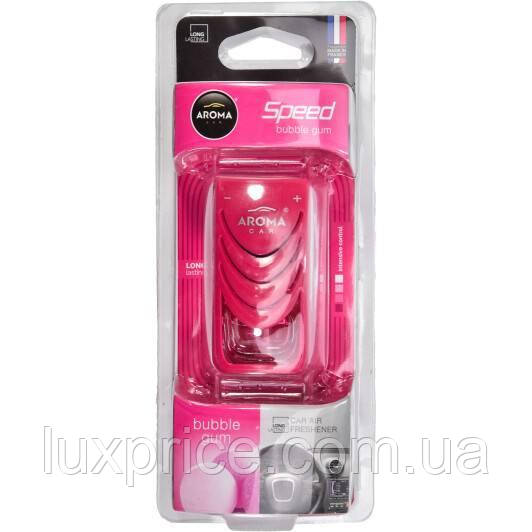 Ароматизатор на дефлектор Aroma Car Speed 7ml - BUBBLE GUM блістер 92717