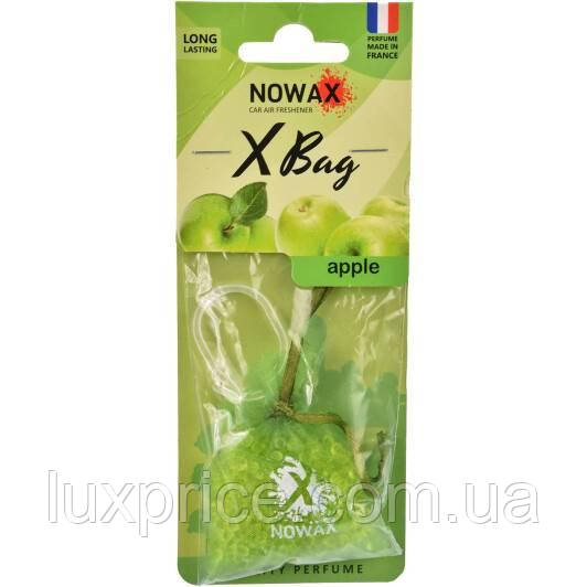 Автомобільний ароматизатор повітря полімерний Nowax X Bag - Apple NX07558