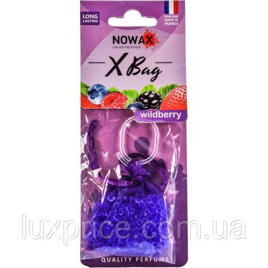Автомобільний ароматизатор повітря полімерний Nowax X Bag - Wildberry NX07554