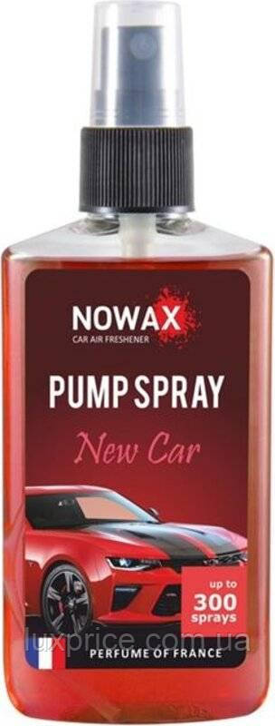 Ароматизатор повітря NOWAX Pump Spray 75ml - NEW CAR NX07510