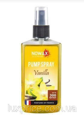 Ароматизатор повітря NOWAX Pump Spray 75ml - VANILLA NX07513