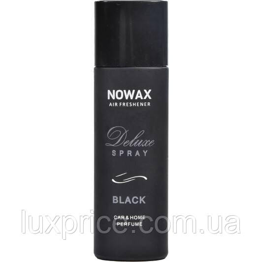 Ароматизатор повітря NOWAX Deluxe Spray 50ml - BLACK NX07750