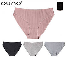 Жіночі труси бавовна оверлок рубчик 44-50р 4 кольори