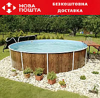 Басейн каркасний морозостійкий AZURO діам.5,5 м, висотою 1,2 м Mountfield (Чехія) 403DL без обладнання