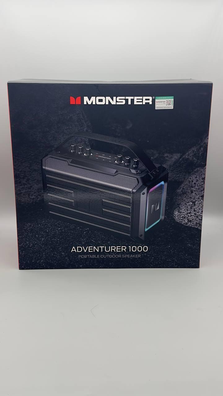 Колонка Bluetooth MONSTER Adventurer 1000 MS22141 з двома мікрофонами потужний звук для дому та вулиці BF