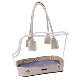 Сумка для перенесення домашніх тварин CosmoPet CP-104 36x30x20см White (3_06580)