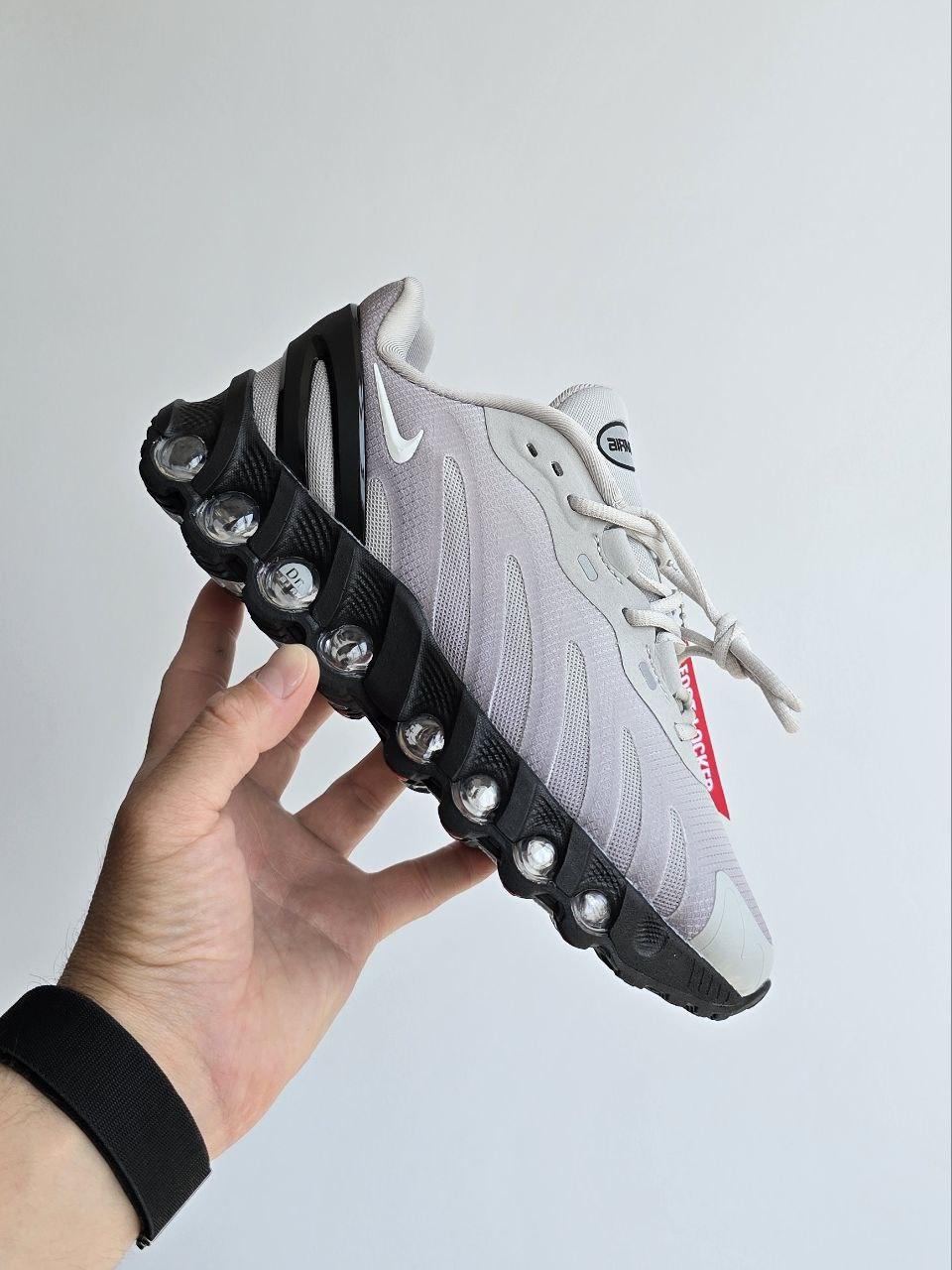 Сірі текстильні чоловічі кросівки Nike Air Max DN8 • Grey Black •, фото 1