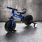 Дитячий біговел складний з батьківською ручкою, 3 в 1  / Дитячий велосипед / Біговел з ручкою, фото 2