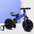 Дитячий біговел складний з батьківською ручкою, 3 в 1  / Дитячий велосипед / Біговел з ручкою, фото 6