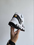 Білі текстильні жіночі кросівки Nike Air Max DN8 • White Black •, фото 2