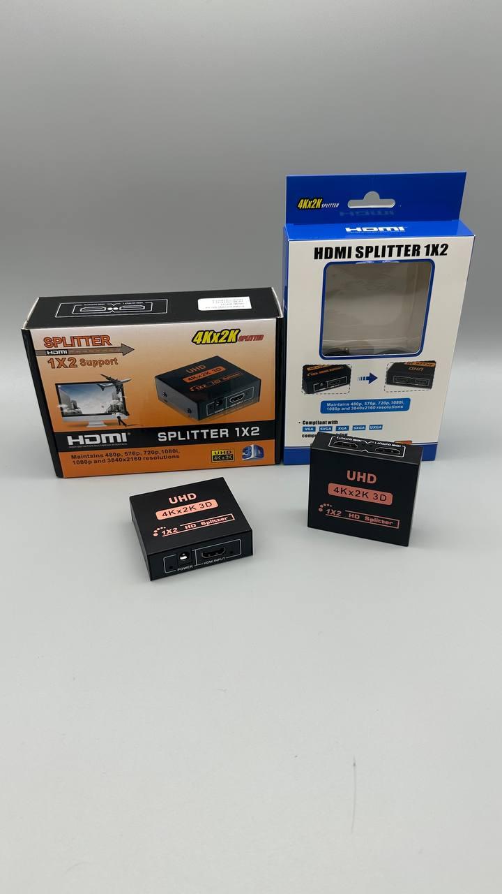 Комутатор HDMI 1x2 Сплітер 4K2K підтримка 3D відео HDMI 1.4 для домашніх кінотеатрів BF