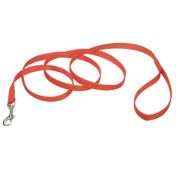 Coastal Training Lead КОСТАЛ ПОВІДЕЦЬ для собак, нейлон, 1,5см х 1,8м Апельсиновий