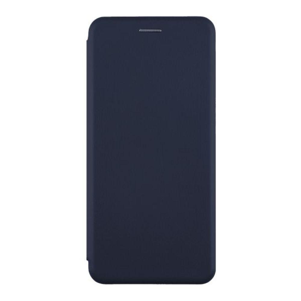 Чохол-книжка шкіра для Motorola G55 Колір Dark Blue, фото 1