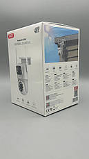 Камера XO WiFi CR06 Star 400W 1080P Двосторонній екран Вулична купольна нічне бачення Bluetooth BF, фото 3