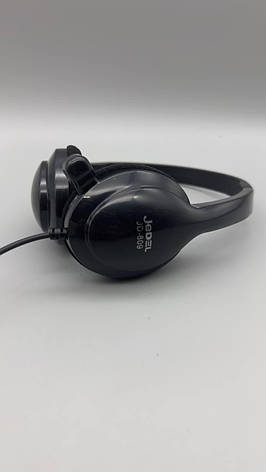 Навушники провідні JEDEL JD-809 з мікрофоном чорні для музики та дзвінків BF, фото 3