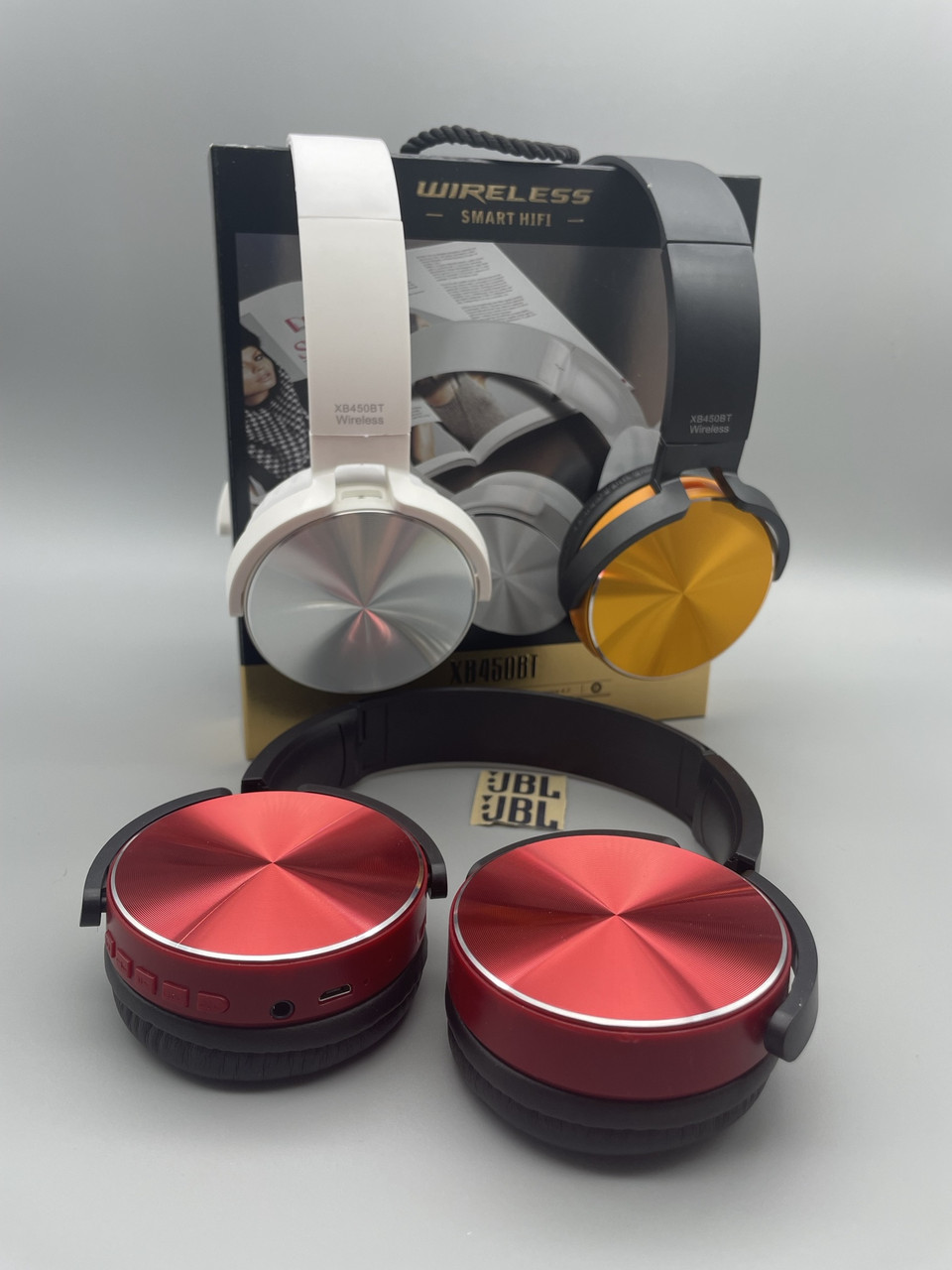 Навушники JBL 450 BT бездротові чорні з високою якістю звуку та комфортом використання BF