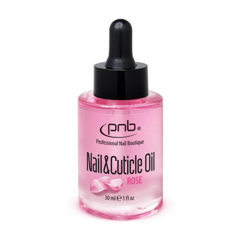 Олія для кутикули PNB Nail&Cuticle Oil Rose 30 мл