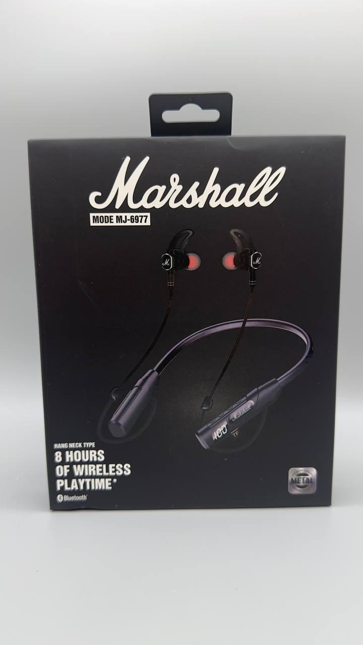 Навушники Bluetooth MARSHALL MJ-6977 Black з зарядкою від Micro USB та магнітним роз'ємом BF