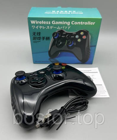 Ігровий бездротовий джойстик Bluetooth G1 PRO 400mAh для PC PS3 PS4 Android BF, фото 1