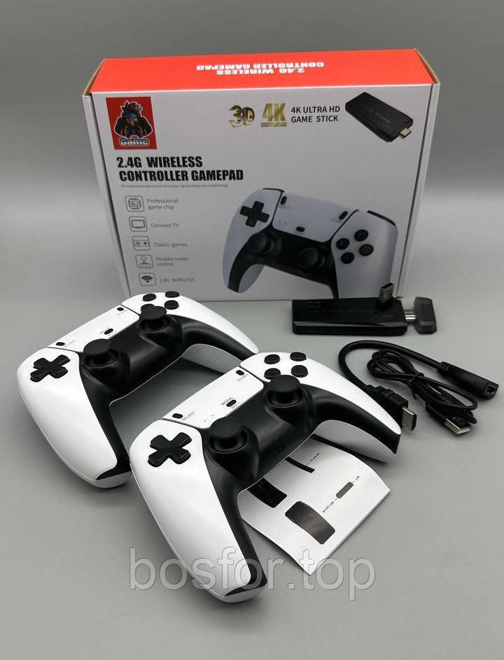 Безпровідна ігрова консоль GAME STICK 4K Ultra HD M8 PRO з контролером і HDMI кабелем BF