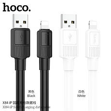 Кабель HOCO X84 Lightning 1м 2.4A чорний для зарядки та передачі даних для Apple пристроїв BF, фото 3