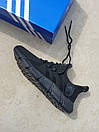 Кросівки чоловічі чорні Adidas Black (12480), фото 2