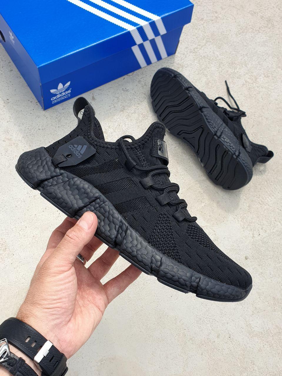 Кросівки чоловічі чорні Adidas Black (12480), фото 1