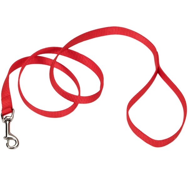 Coastal Training Lead КОСТАЛ ПОВІДЕЦЬ для собак, нейлон, 1,5см х 1,8м Червоний