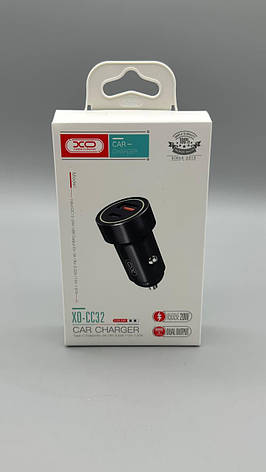 АЗУ XO CC32 20W USB Type-C та QC3.0 швидка зарядка для смартфонів та планшетів BF, фото 1