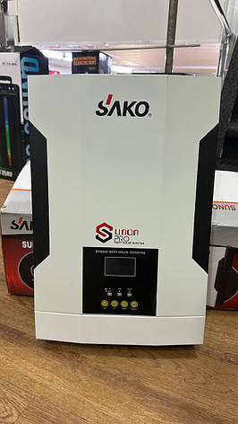 Гібридний сонячний інвертор SAKO Sunon Pro 5.5 кВт 48 В для автономних сонячних систем BF, фото 1