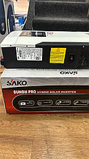 Гібридний сонячний інвертор SAKO Sunon Pro 5.5 кВт 48 В для автономних сонячних систем BF, фото 4